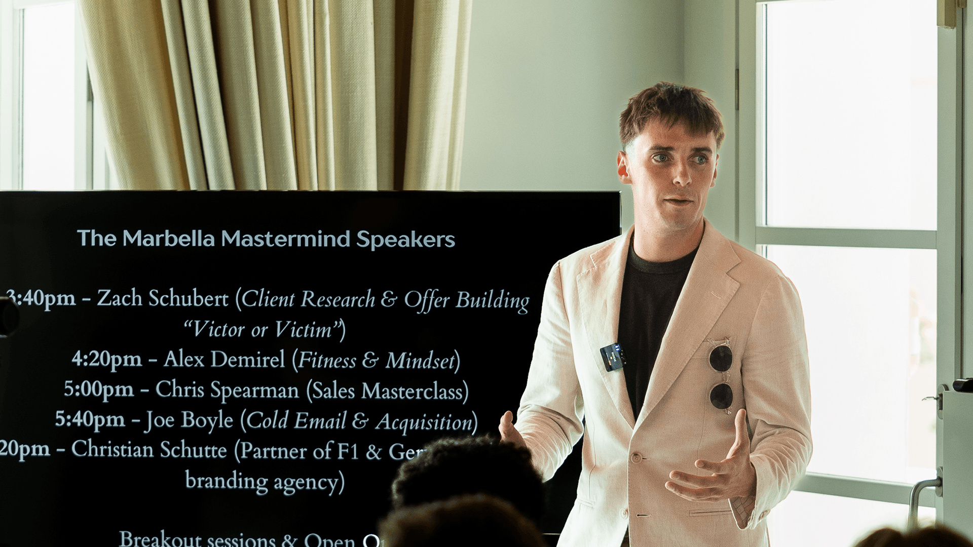 A Players event moment