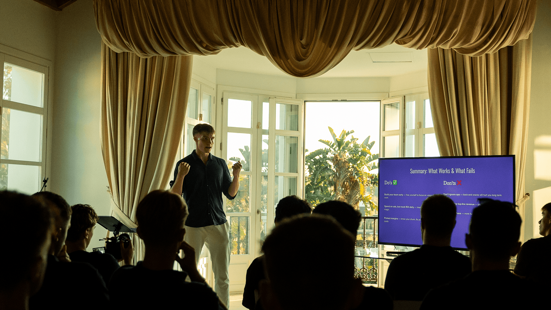 A Players event moment